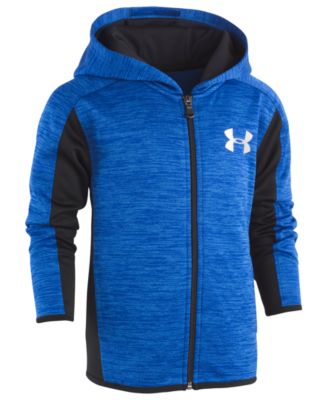 under armour blue zip up hoodie