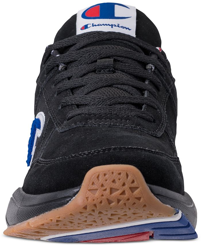 Champion Men's 93Eighteen Suede Chenille Athletic Training Sneakers ...