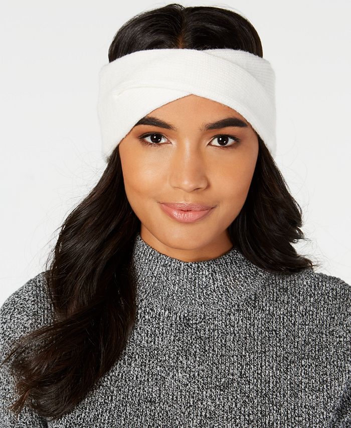 DKNY Twisted RibbedKnit Headband, Created for Macy's Macy's