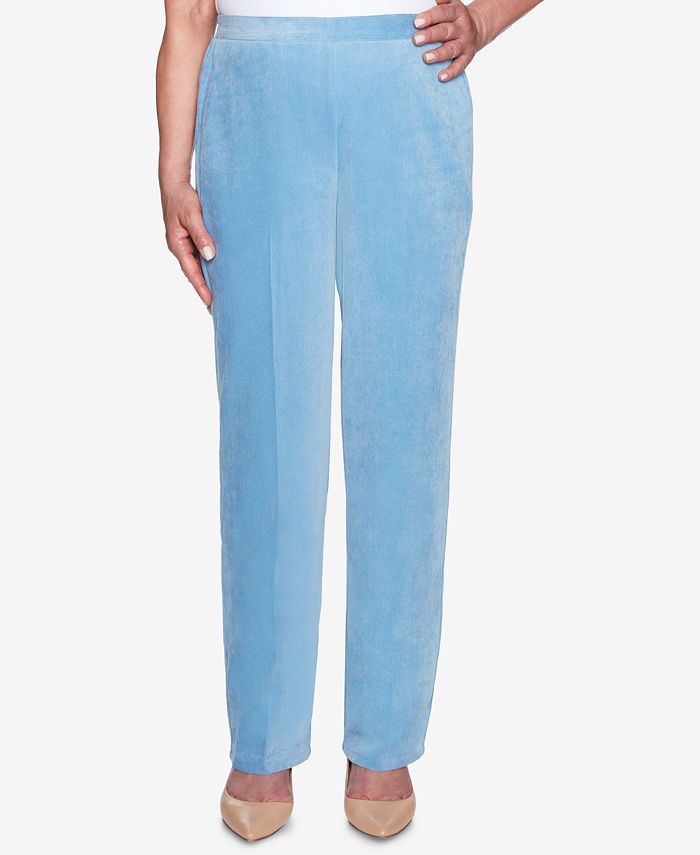 Alfred Dunner Petite Simply Irresistible Corduroy Pull-On Pants - Macy's
