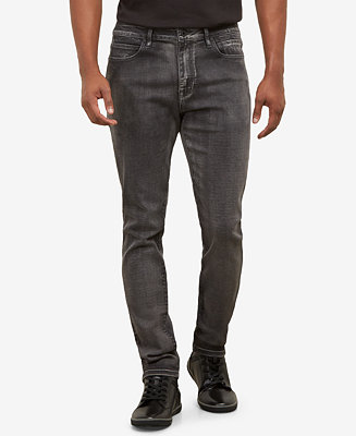 Kenneth Cole Kenneth Cole Men's Grey Smoke Skinny Jeans & Reviews ...