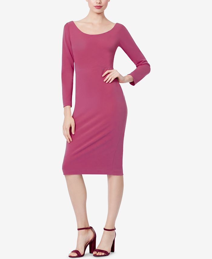 Robe Betsey Johnson En Crêpe Scuba Avec Nœud Sur L'épaule - Taille 8 - Neuf Avec étiquettes