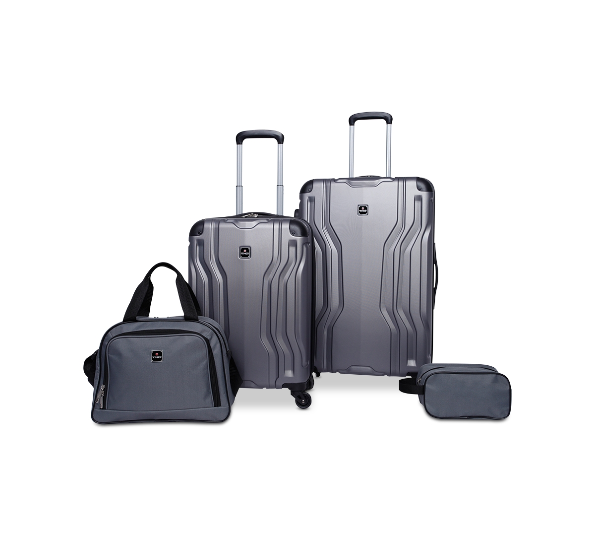 Legacy 4-Pc. Luggage Set, Created for Macy's - Charcoal