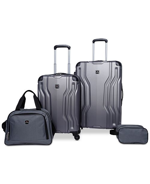 Tag Legacy 4Pc. Luggage Set, Created for Macy's & Reviews Luggage