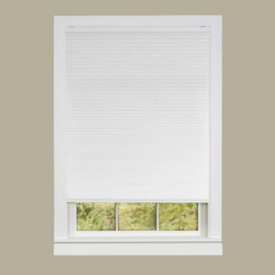 Shop Achim Honeycomb Cellular Cordless Pleated Window Shades In Alabaster