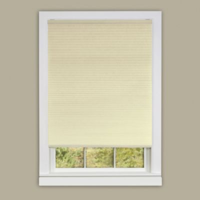 Honeycomb Cellular Cordless Pleated Window Shade, 33" x 64"