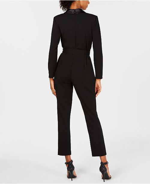 Adrianna Papell Tuxedo Jumpsuit Dresses Women Macy's