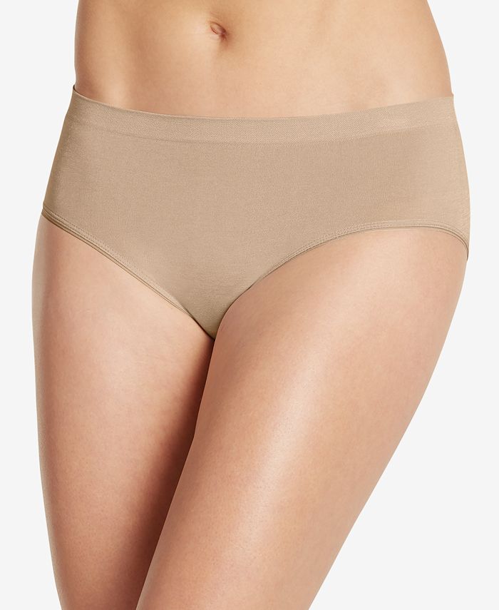 Jockey Smooth and Shine Seamfree Heathered Hipster Underwear 2187,  available in extended sizes - Macy's