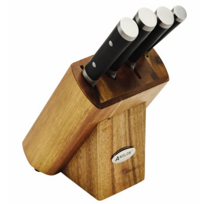 Anolon - Imperion 5-Pc. Damascus Steel Cutlery Set