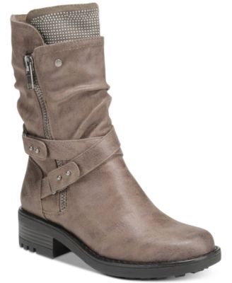 Carlos by Carlos Santana Sawyer Moto Booties Macy s