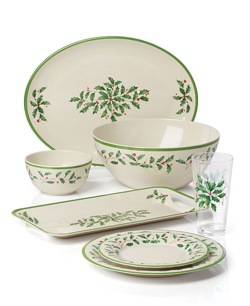 Lenox Dinnerware Holiday Collection Fine China Macy's