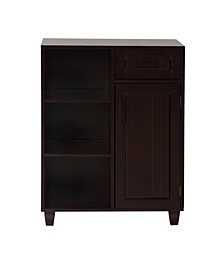 Catalina Floor Cabinet with One Door, One Drawer and Three Shelves