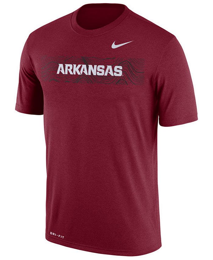 Nike Men's Arkansas Razorbacks Legend Staff Sideline T-Shirt & Reviews ...