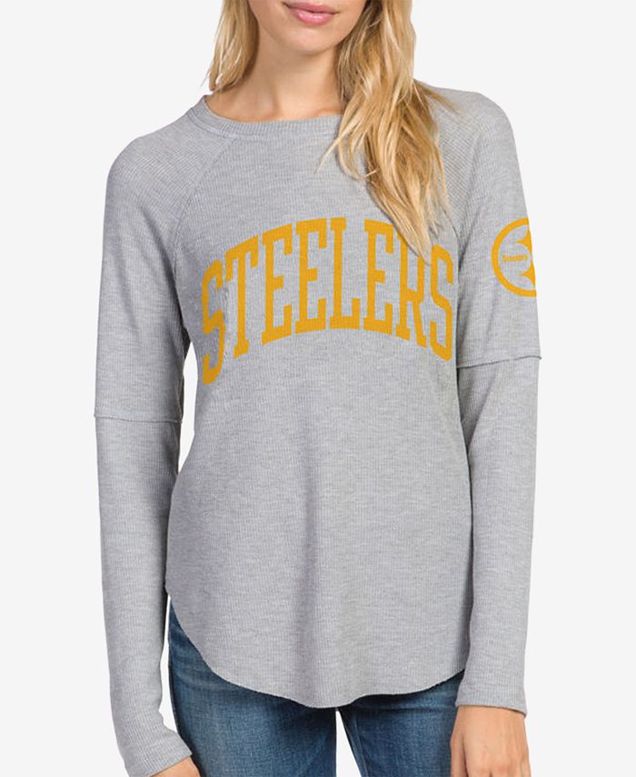 Junk Food Women's Pittsburgh Steelers Thermal Long Sleeve T-Shirt - Macy's