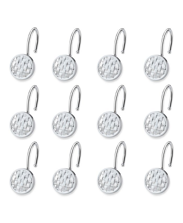 Elegant Home Fashions Shower Hook Shield Shower Hooks Ch Shower Hooks