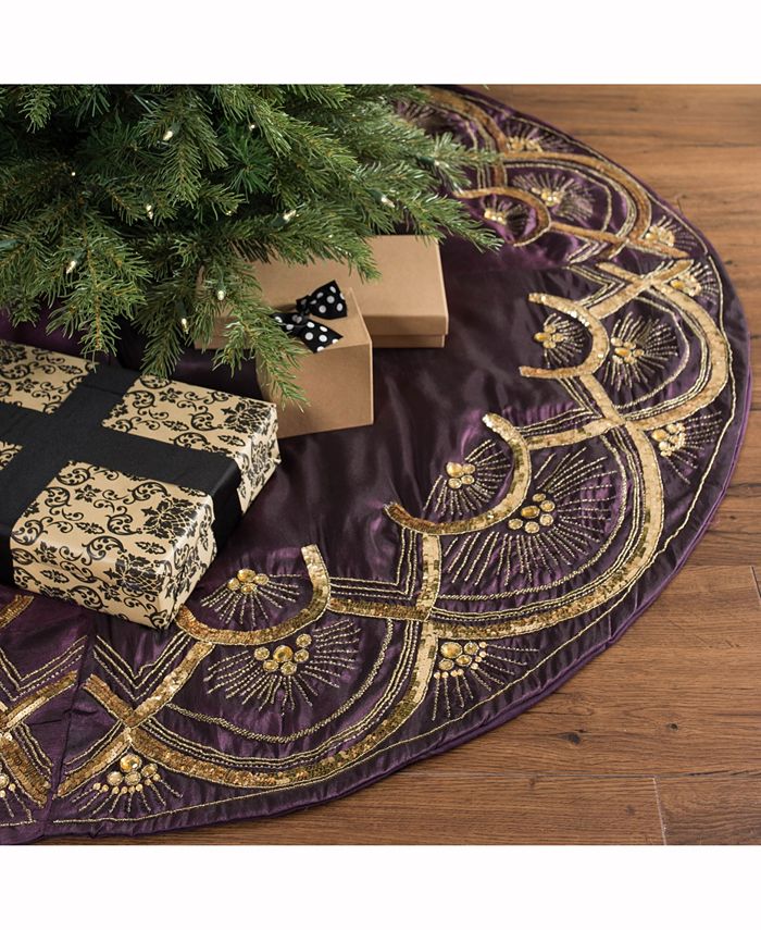 Vickerman Decorative Tree Skirt Macy's