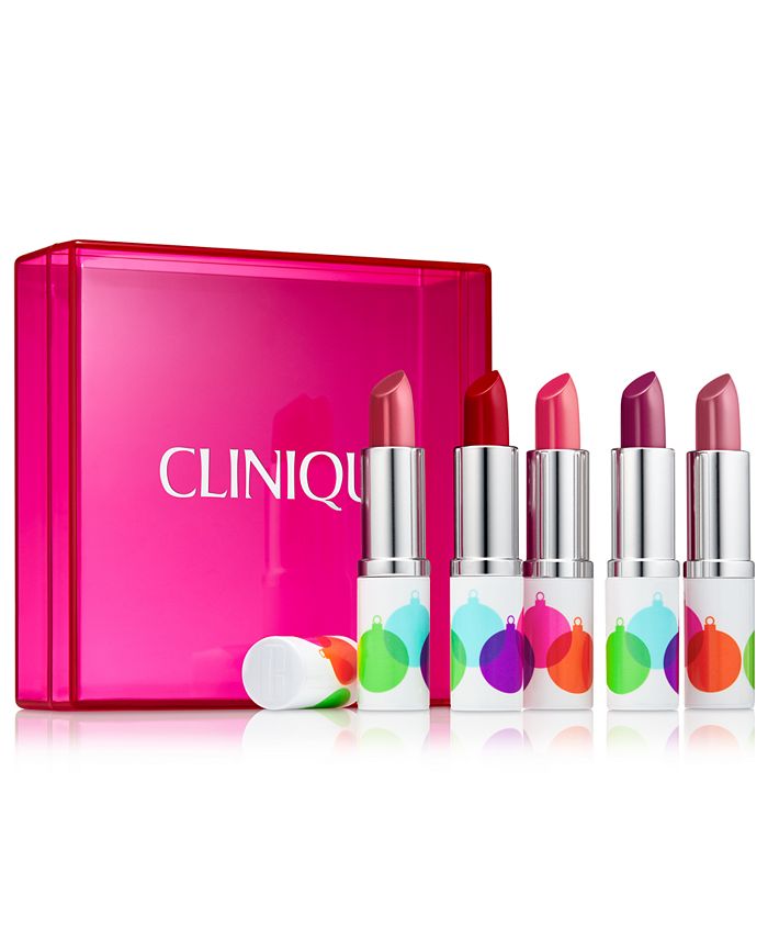 Clinique 5-Pc. Plenty Of Pop Lipstick Set, Created for Macy's - Macy's