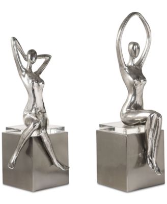 Uttermost - Jaylene Silver Sculptures Set of 2