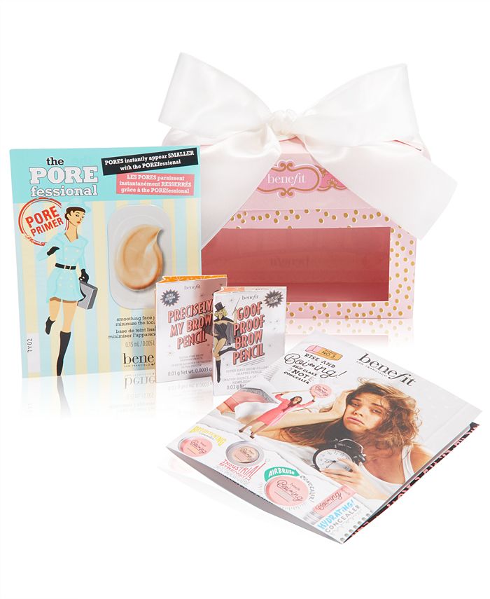 Benefit new arrivals sample box
