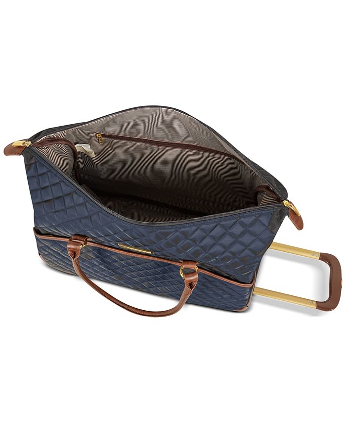 Anne Klein Bellevue 20" CarryOn Wheeled Duffel Bag Macy's