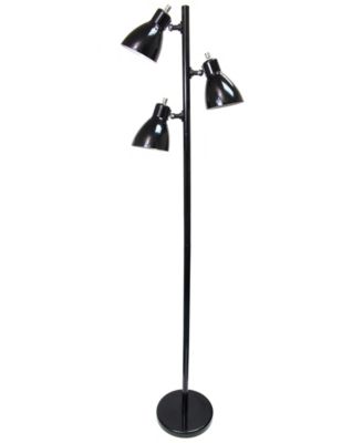 All The Rages - Metal  3-Light Tree Floor Lamp