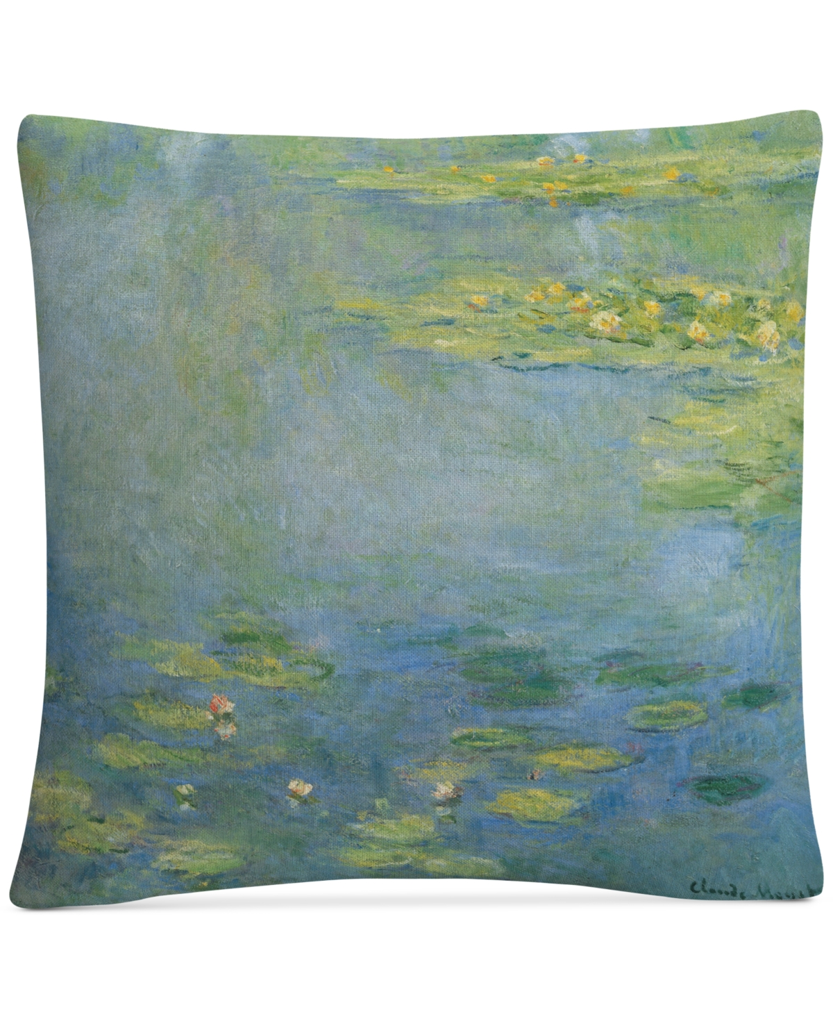 6938742 Claude Monet Waterlilies Decorative Pillow, 16 x 1 sku 6938742