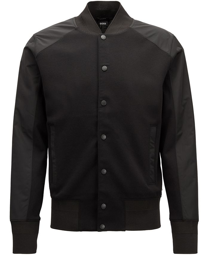 Hugo Boss BOSS Men's VarsityStyle Jacket & Reviews Hugo Boss Men