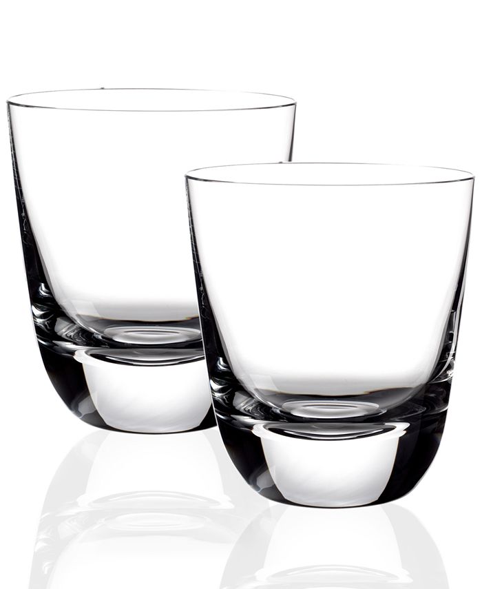 Villeroy & Boch - Set of 2 American Bar Straight Bourbon Double Old Fashioned Glasses