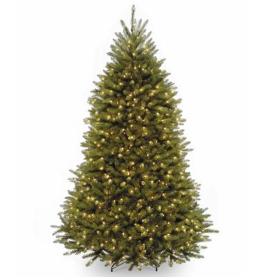 National Tree Company - National Tree 7.5 ft. Dunhill(R) Fir Tree with Clear Lights