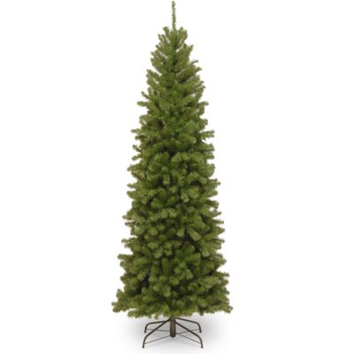 National Tree Company - 6 .5' North Valley Spruce Pencil Slim Tree