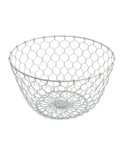 Thirstystone White Chicken Wire Basket Reviews Serveware
