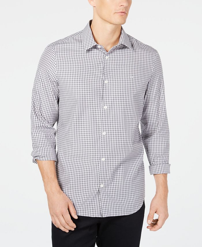 Calvin Klein Men's Cotton Cashmere Blend Shirt - Macy's