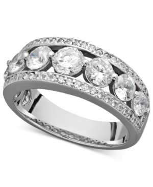 image of Certified Diamond Band Ring in 14k White Gold (2 ct. t.w.)