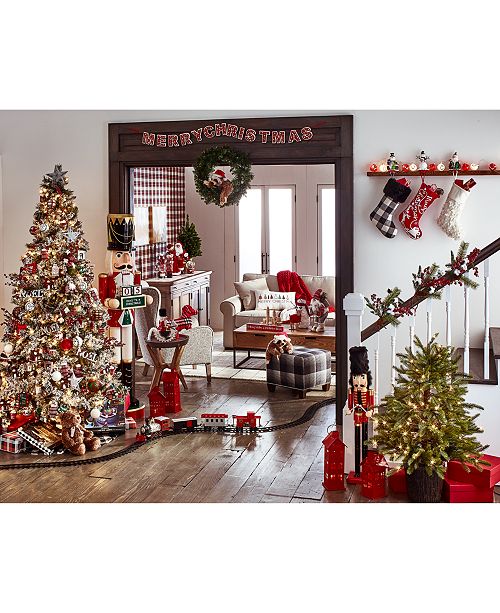 Holiday Lane Christmas Cheer Decor Collection Created For Macy S