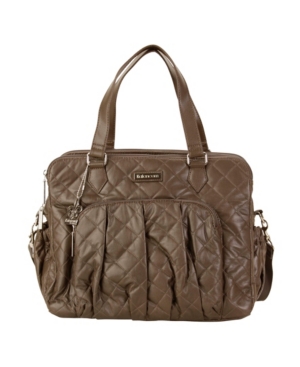 Kalencom Berlin Quilted Vegan Leather Diaper Bag