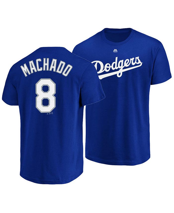 Majestic Men's Manny Machado Los Angeles Dodgers Official Player T-Shirt -  Macy's