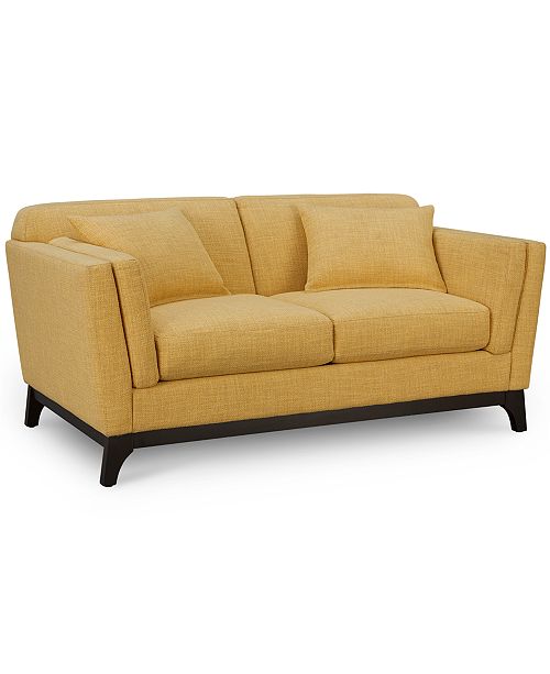 Furniture Cistella 65 Fabric Loveseat Created For Macy S