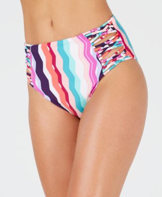 macy's high waisted bikini