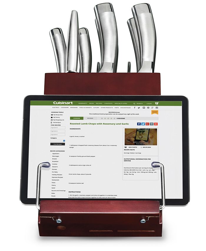 Cuisinart 15Pc. Classic Rotating Block Cutlery Set, Created for Macy's