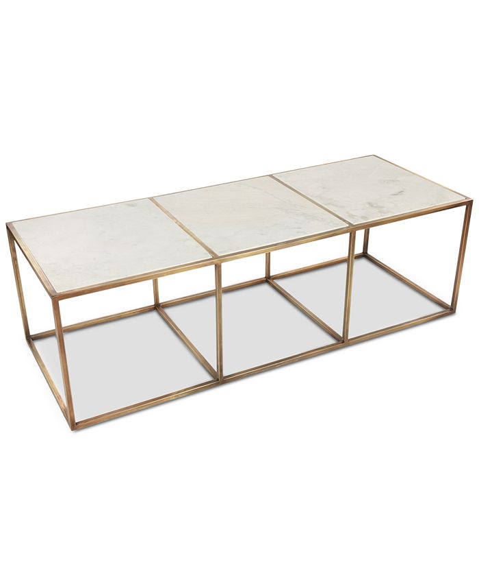 Furniture Isla Marble Coffee Table Macy's