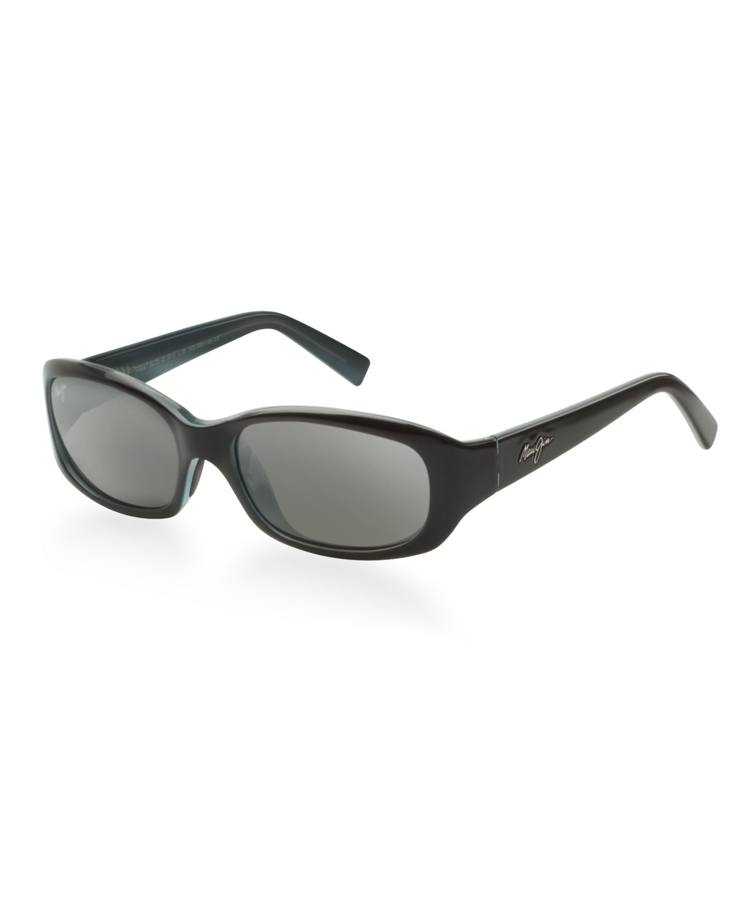 Женские солнцезащитные очки Maui Jim Punchbowl Polarized Sunglasses, 219, цвет: Чёрный / Серый — фото 1