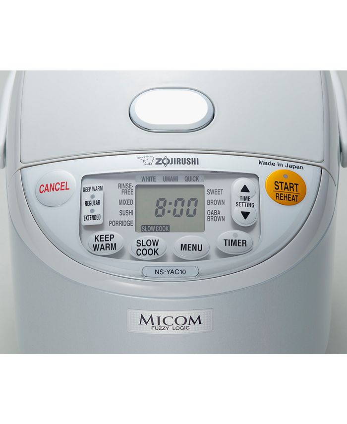 Zojirushi Umami® 10cup Rice cooker & Warmer Pearl White Macy's