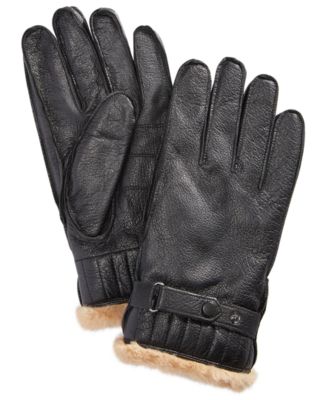 barbour womens leather gloves