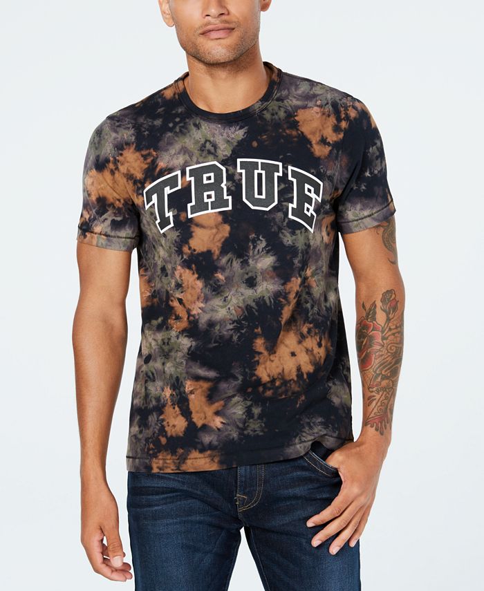 True Religion Men's TieDye Logo TShirt Macy's