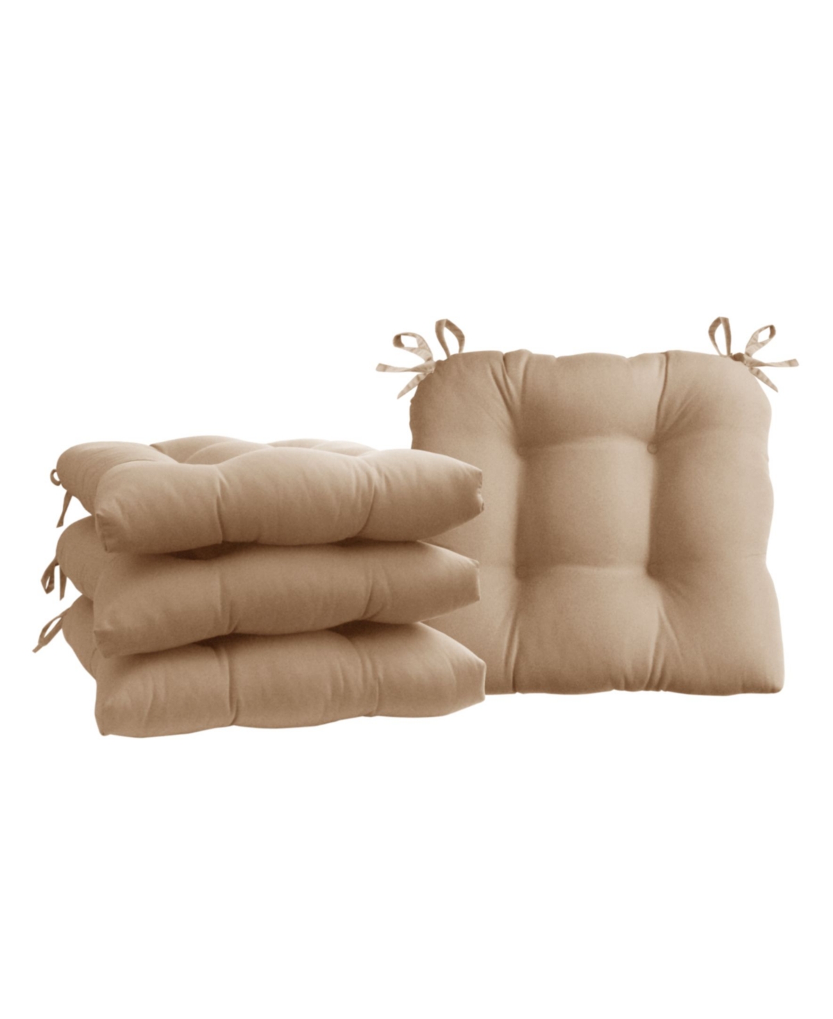 Micro Fiber Set of Four Seat Cushions