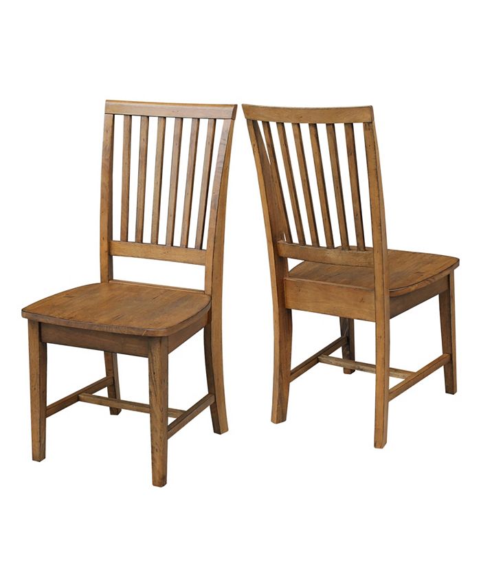 International Concepts - Mission Side Chair , Set of 2