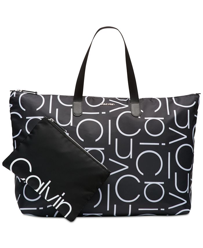 Calvin klein tannya tote top