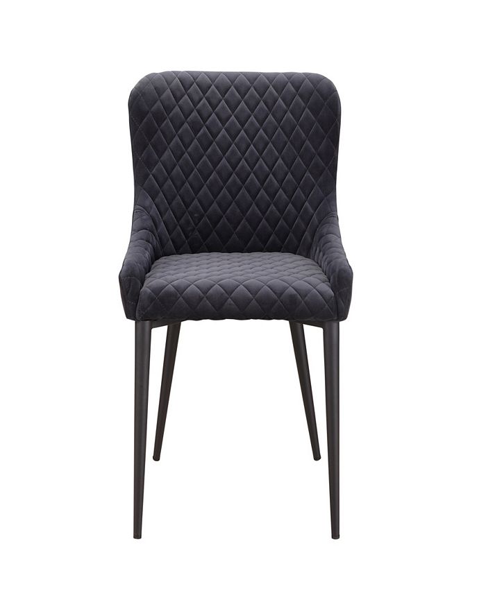 Moe's Home Collection - ETTA DINING CHAIR DARK GREY