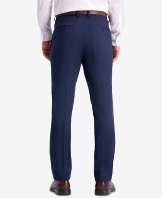 Men's Slim-Fit Shadow Check Dress Pants