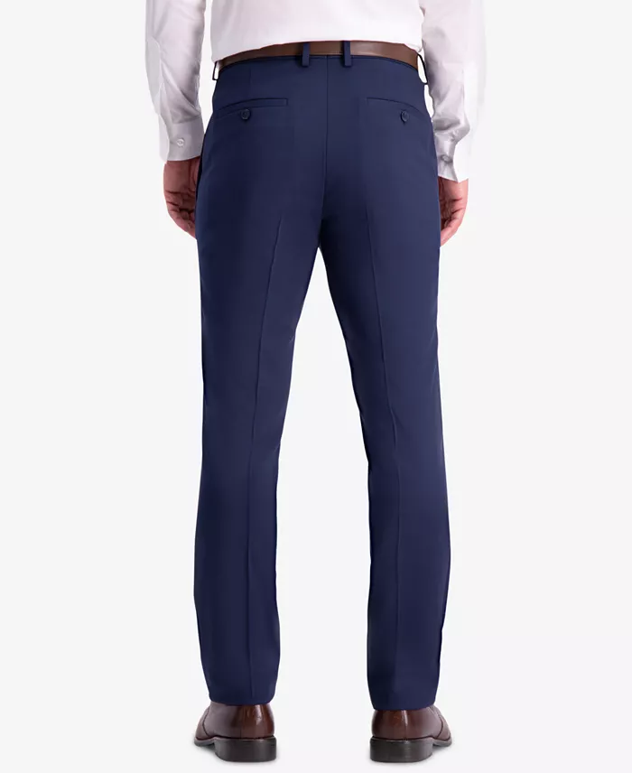 Men's Slim-Fit Shadow Check Dress Pants - thumbnail 2